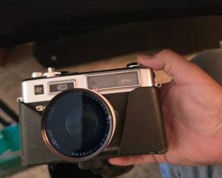 vintage Yashica Electro 35 GSN 35mm rangefinder camera