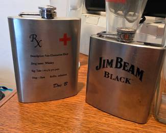 stainless steel hip flasks