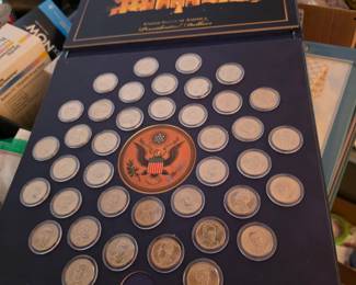 World Reserve Monetary Exchange Presidential Dollar Album
