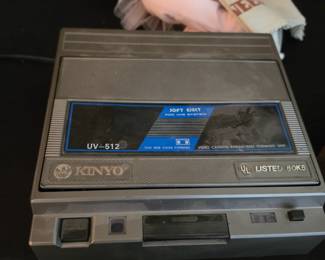 Kinyo Model UV-512 VHS tape rewinder and fast forward unit