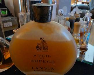 vintage bottle of "A Veil of Arpège" by Lanvin