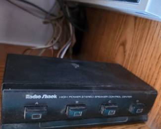 RadioShack High Power Stereo Speaker Control Center