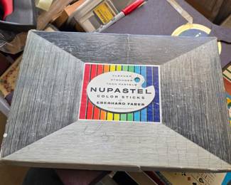 vintage set of Eberhard Faber Nupastel Color Sticks