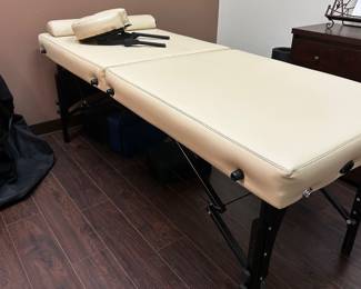 Massage table