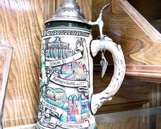 Vintage Beer Stein 