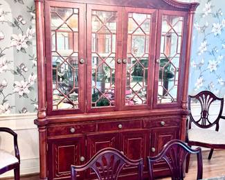 Vintage China Cabinet 