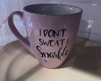 Kitchen items including mugs and dishware