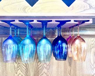 Colorful Wineglasses 
