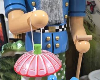 MAKENZIE-CHILDS NUTCRACKER--VERY INTRICATE!