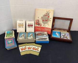 Vintage playing cards