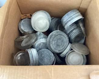 Zinc lids