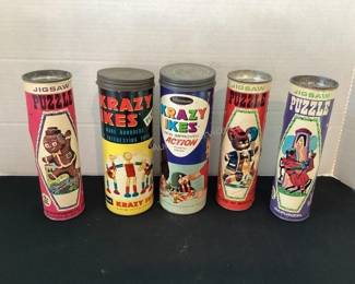 Vintage kids puzzles