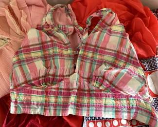 Large variety of vintage clothing