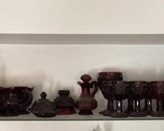 Several groups of Avon Cape Cod Collectibles