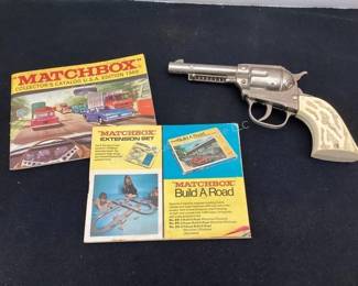 Hubley cap pistol & Matchbox catalogs