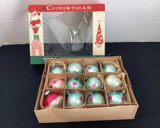 Vintage Christmas ornaments