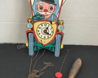 Germany car clock with googly eyese