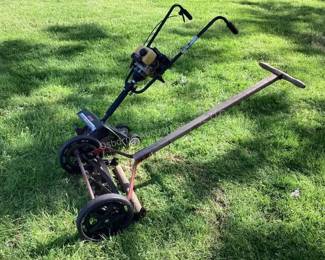 Reel lawnmower