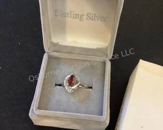 Avon sterling ring