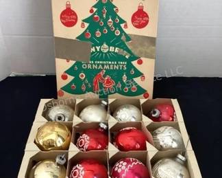 Vintage Christmas ornaments