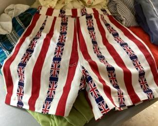 Large variety of vintage clothing
