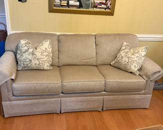Comfortable couch for sitting or sleeping