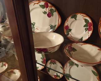 Franciscan apple dishes
