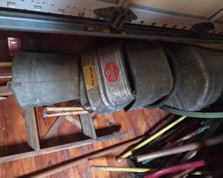 Vintage buckets is good shape