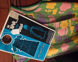 Paper dress from the sixties