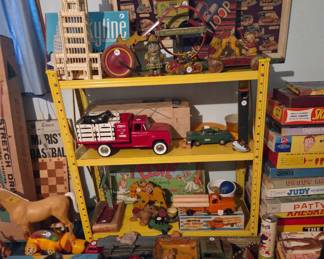 Cool trucks and toys