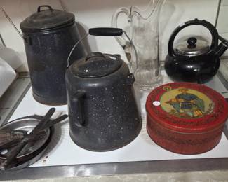 Kettle ect.