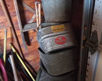 Vintage buckets is good shape