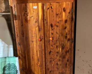Solid cedar closet
