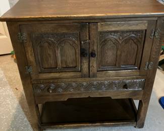 Ethan Allen solid oak sideboard