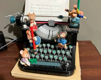 Enesco writing machine music box, mod. 591041
