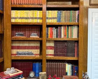 Books, Encyclopedia Sets, Decor, Ink Wells