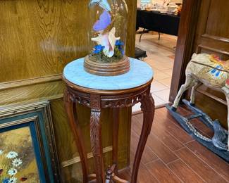 Marble Top Pedestal