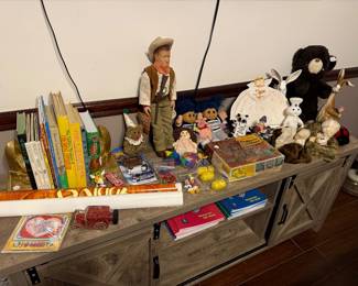Childrens' Books, Toys, Stuffed Animals, etc.