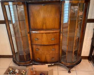 Side by side Bureau Bookcase Cabinet