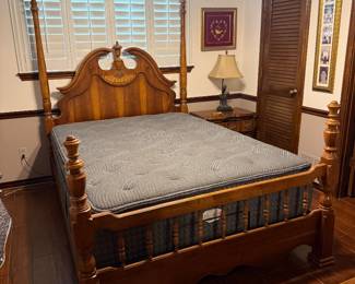 Antique four Post Full Bed