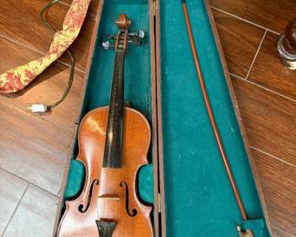 Violin with case