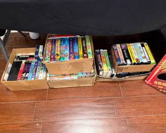 VHS tapes
