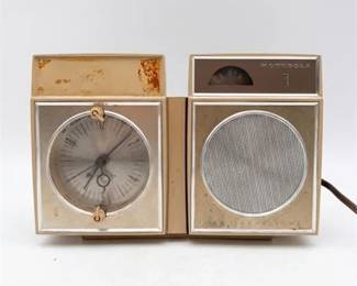 0509 Motorola Tandem CX2N Transistor Clock Radio