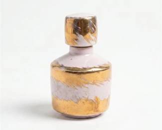 0446 Sevres V. DAvray Porcelain Perfume Bottle, France