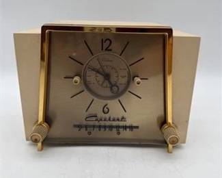 0507 Capehart C14 Telechron Clock Radio Ivory Plastic