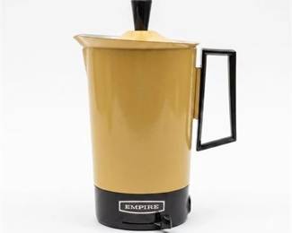 0345 Empire 1088 Harvest Gold Plastic Electric Hot Cup