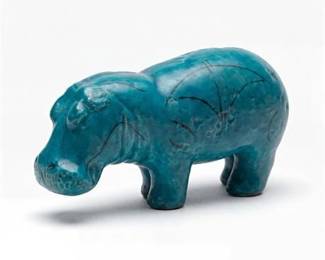 0416 Metropolitan Museum of Art William Hippo Figurine