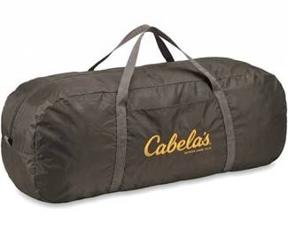 0655 Cabelas Outback Lodge 10x10 6Person Tent with Carry Bag
