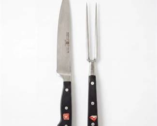 0342 Wusthof Classic 2Pc Carving Set, Solingen Germany