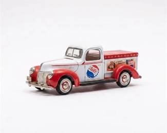 0340 Golden Wheel 1940 Ford Pepsi Diecast Pickup Truck